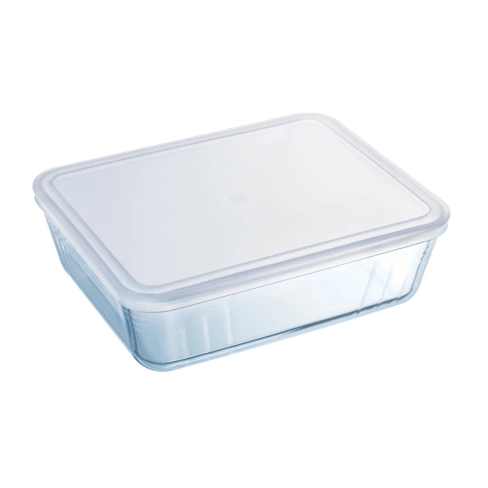 Plat rectangulaire 0,8 l en verre Pyrex