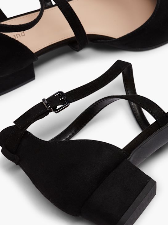 Graceland Spangenpumps Schwarz
