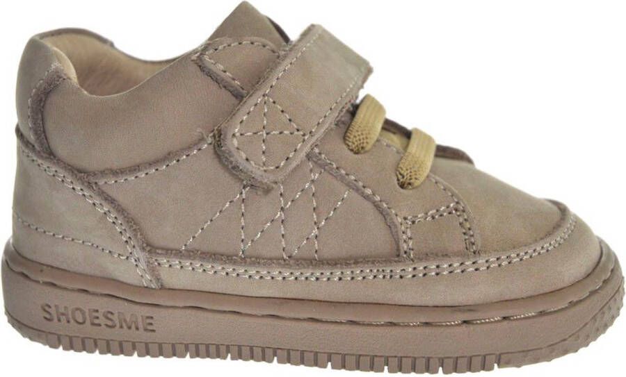 Shoesme Baby Eerste stapschoenen Taupe Leer