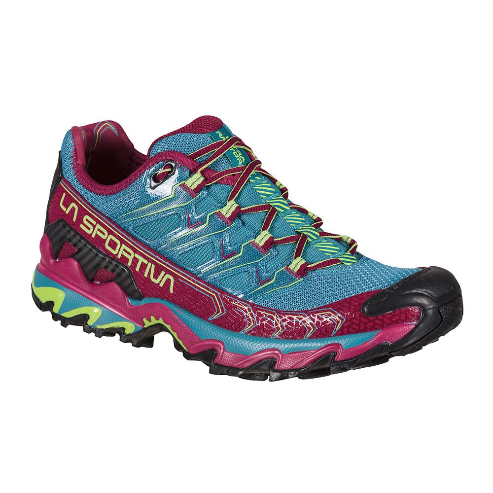 La Sportiva ULTRA RAPTOR II - Chaussures de trail Femme red plum/topaz