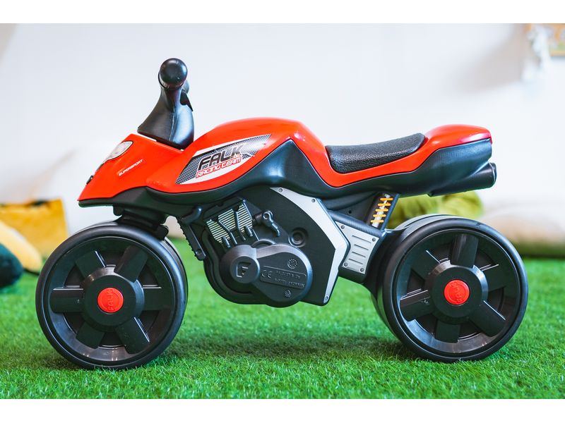 Falk Rutschfahrzeug Motobike racing Motorrad Draisine Rot