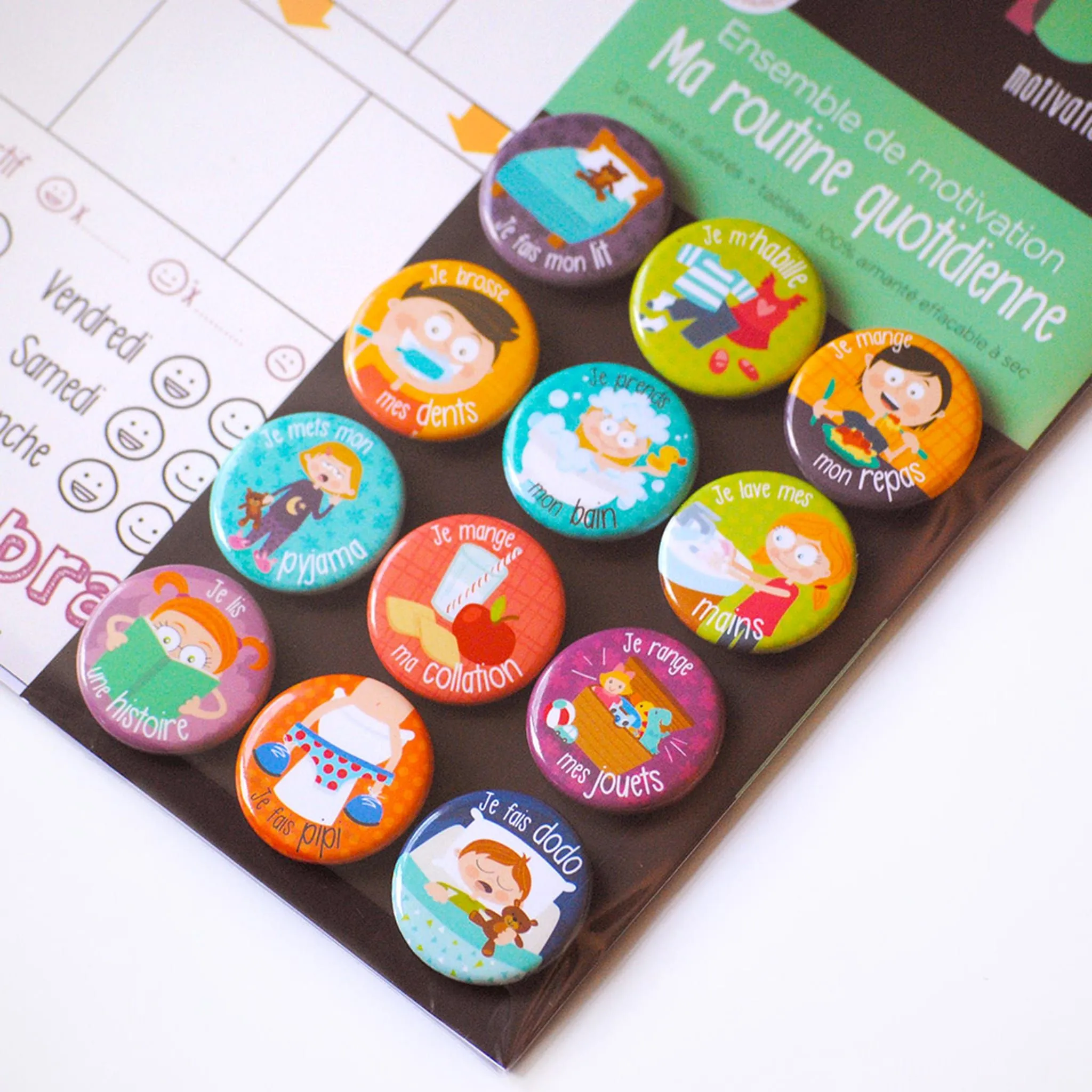 Minimo Calendrier - Ma Routine Quotidien