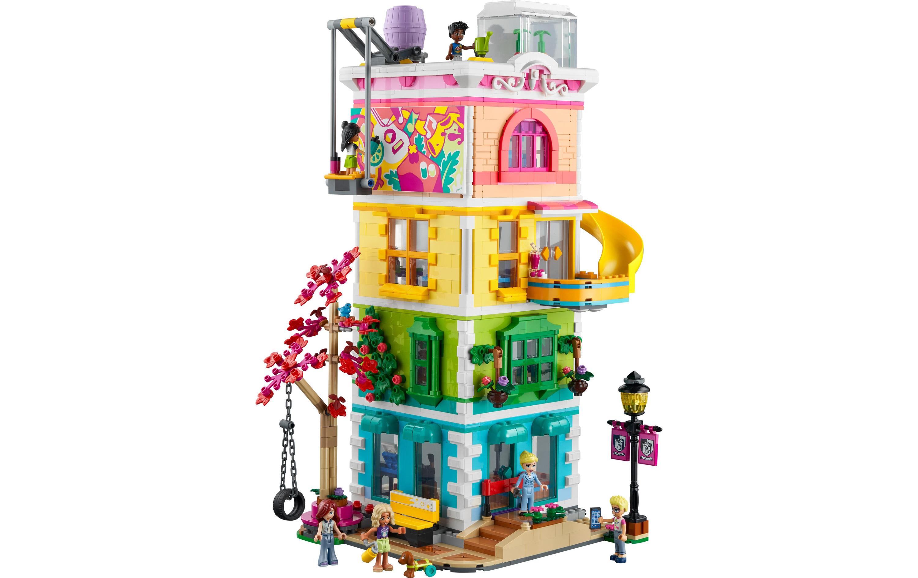 Friends Heartlake City Gemeinschaftszentrum 41748<br>Bau- und Spielset mit Zubehör für viele Rollenspiele