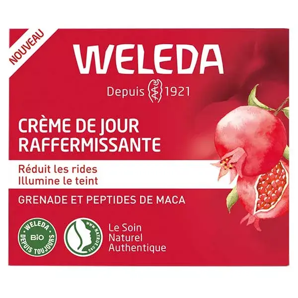 Creme de dia firmador Weleda Romã e Maca 40ml