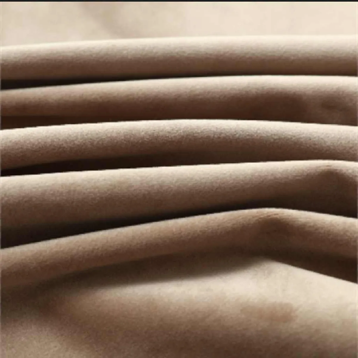 vidaXL Rideaux Velours - Beige