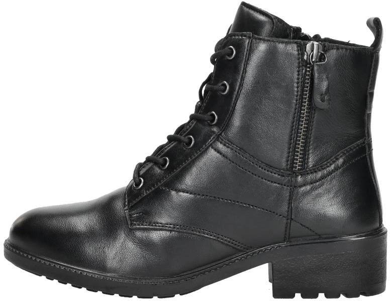 Sub55 Veterschoenen Hoog zwart
