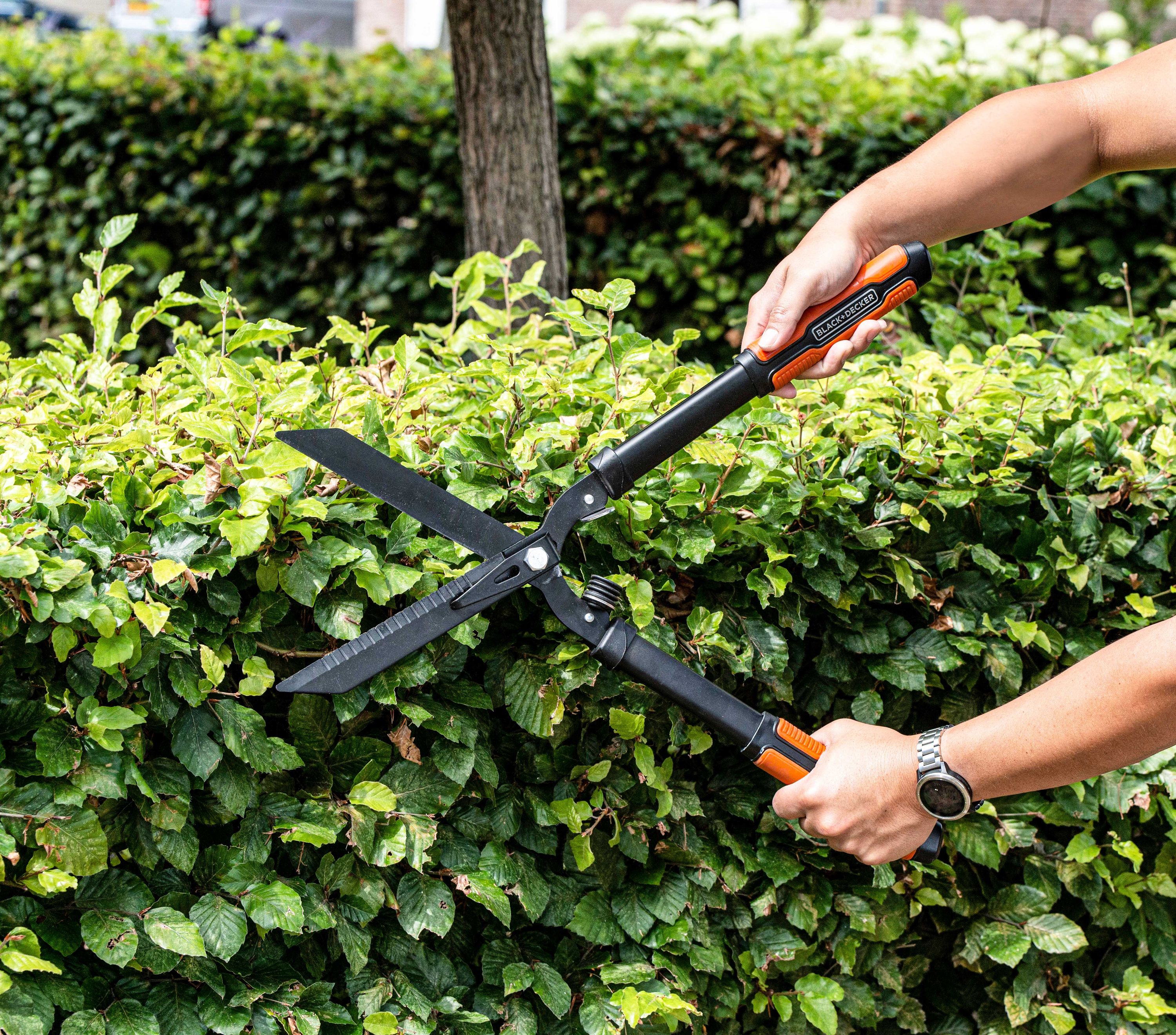 Heckenschere gezackte Klinge 61 cm