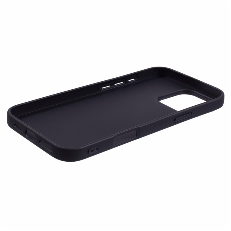 iPhone 16 Pro Max Gummi Case Hülle Ultra Thin - Schwarz
