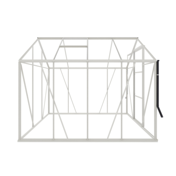 Royal Well Kate II kweekkas aluminium wit 4,83 m²
