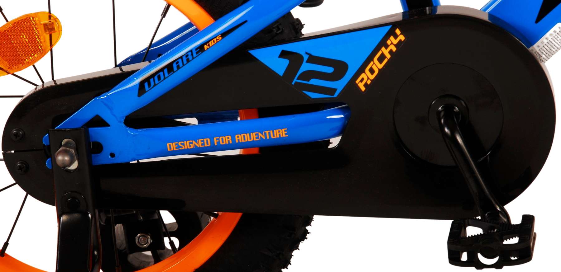 VOLARE Kinderfahrrad Rocky 14 Zoll, blau