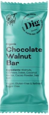 Dig BIO Chocolate Walnut Riegel glutenfrei