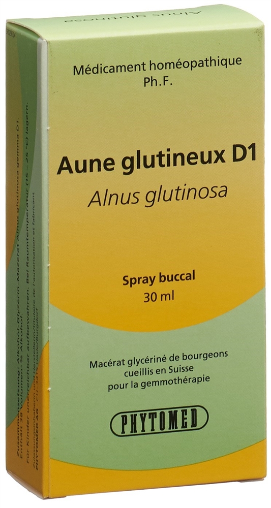 PHYTOMED Alnus glutinosa liq 1 D Spr 30 ml
