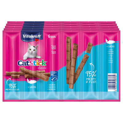 Vitakraft AKTION Cat Stick 5 x 6er Multipack Lachs