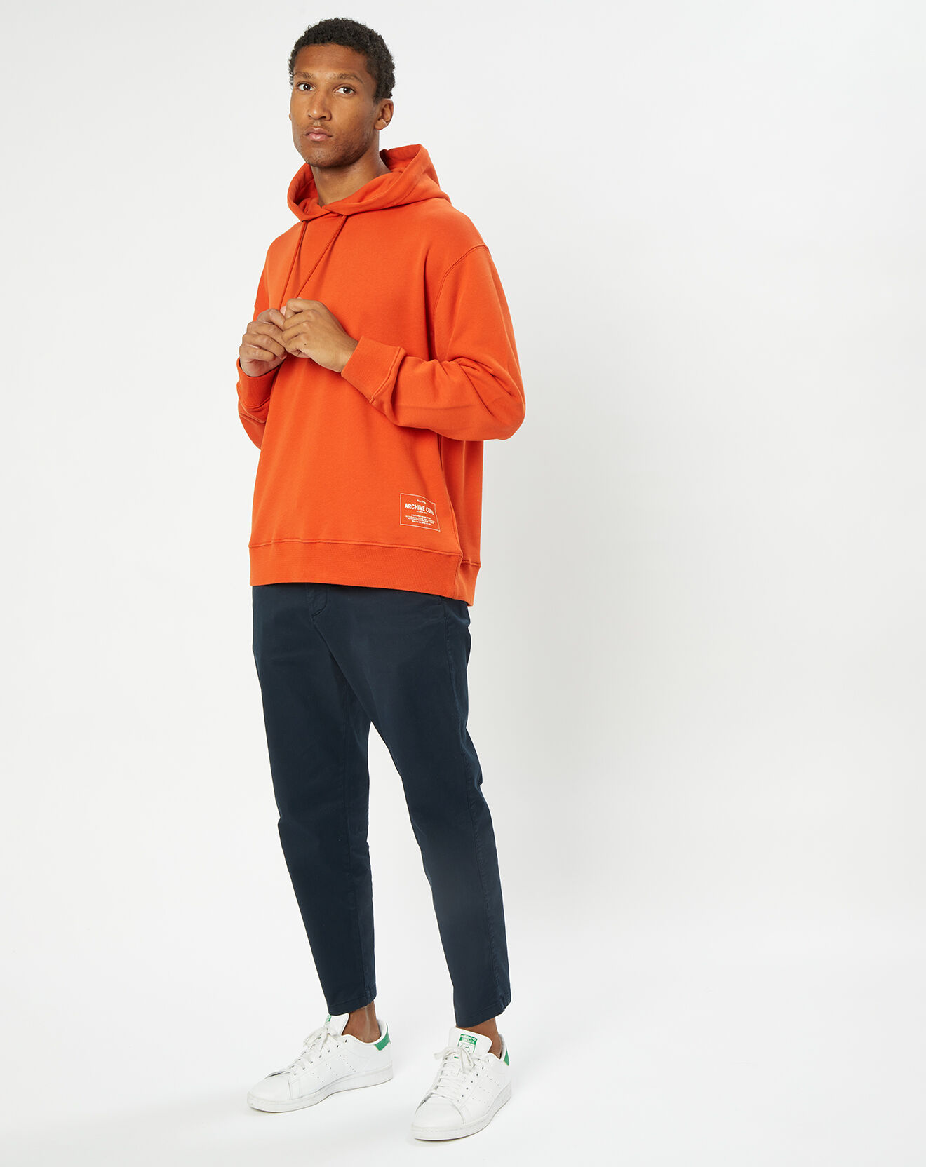 Marc O'Polo Pantalon Belsbo Jogger Coton Organic bleu marine