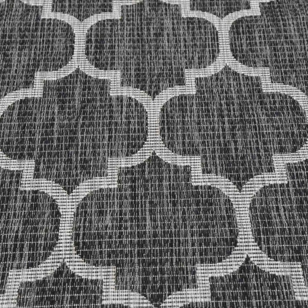Tapis extérieur gris 200x200 carré cm