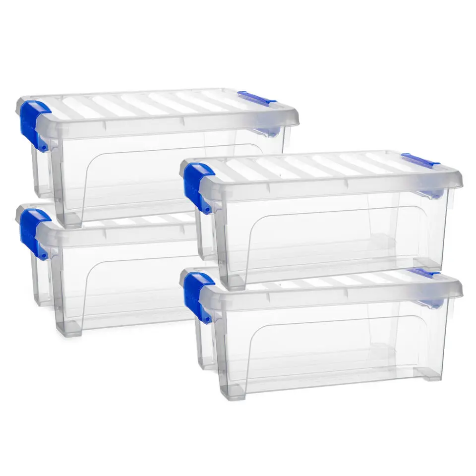 Plasticforte Multi Storage Opslagbox - transparant - 8L