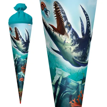 Roth Schultüte Dino Mosasaurus, 70 cm, rund
