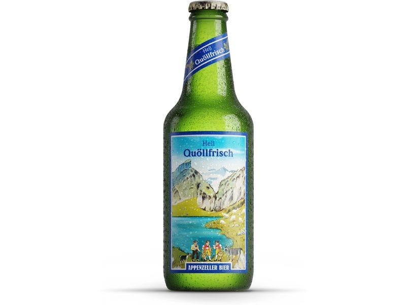 Appenzeller Bier Bier Gnossbox 9 x 0.33 l Bier Set