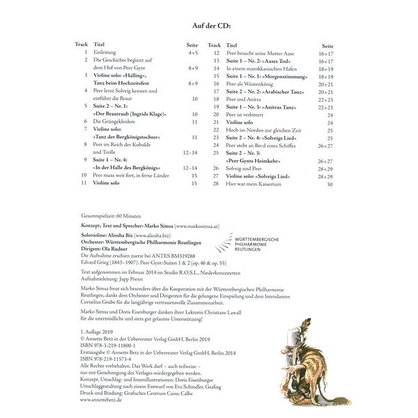 Annette Betz Verlag Peer Gynt