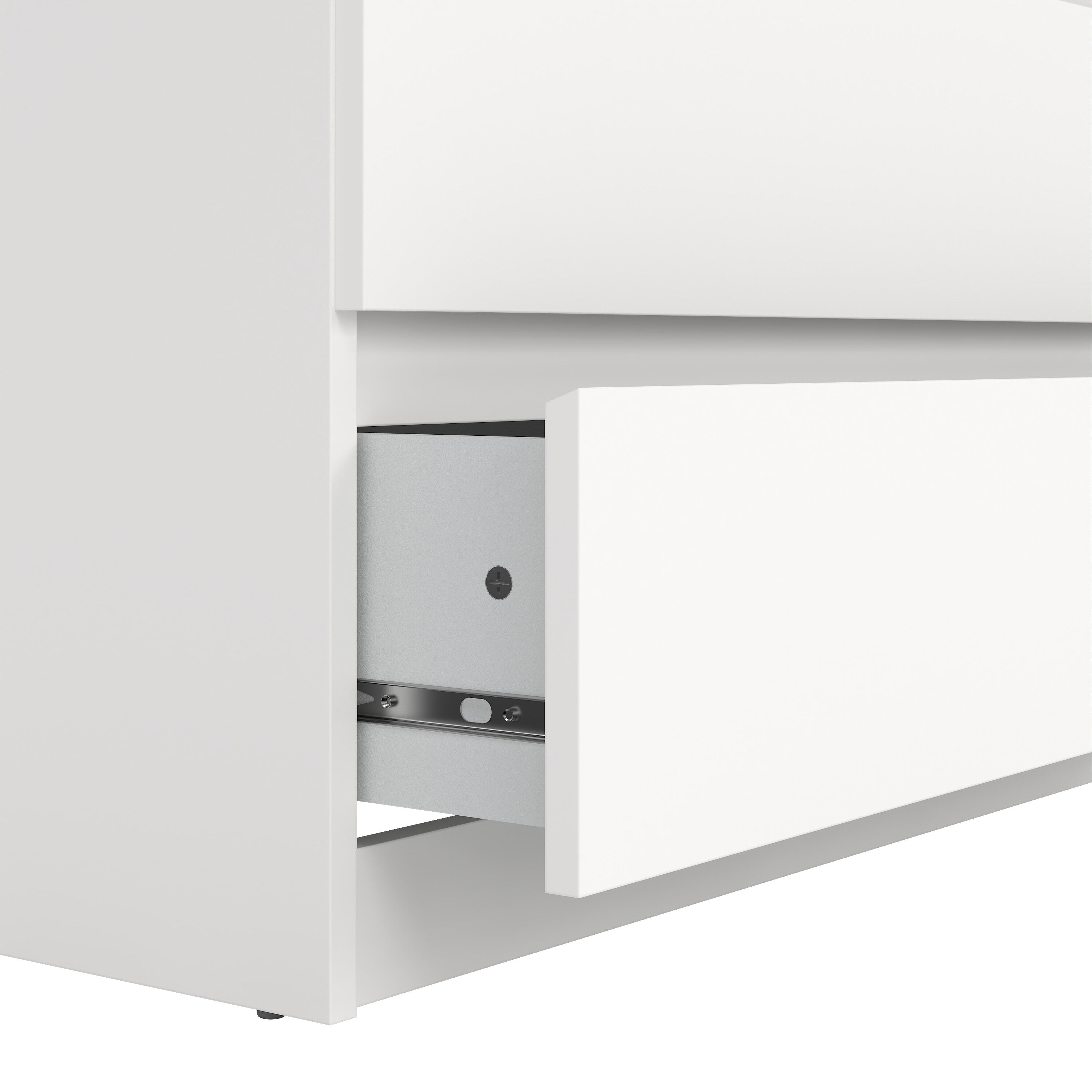 by fonQ basic Slide Ladekast 5 lades - Wit