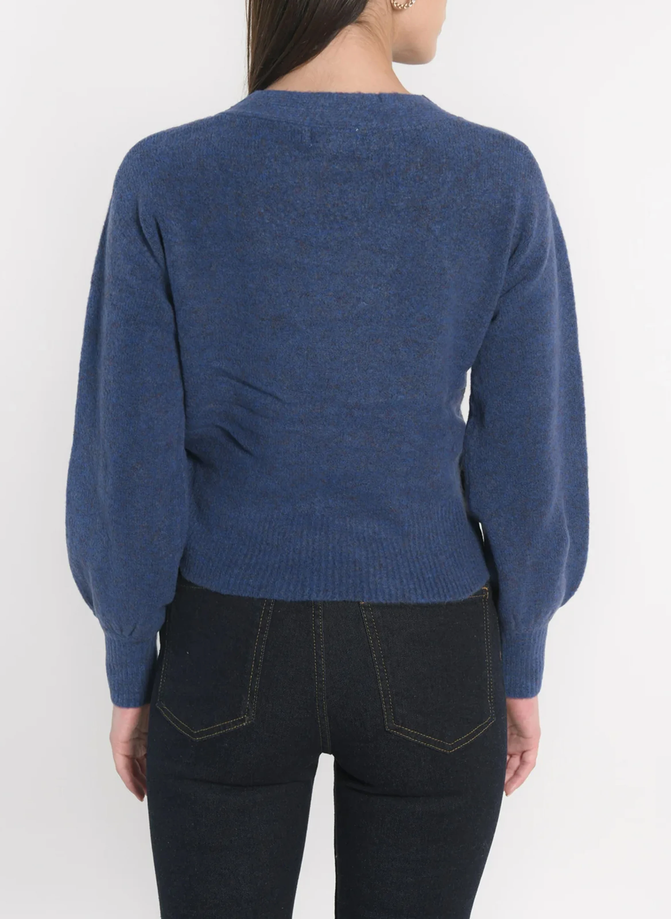 CONNIE - Gilet cache coeur | Bleu