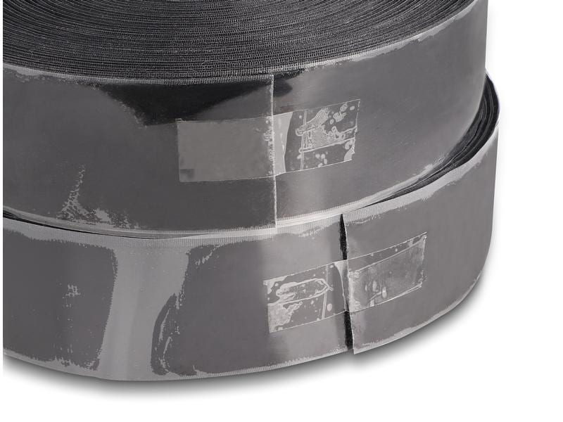Delock Klettband 15m x 50mm Strapazierfähig Schwarz Delock Strapazierfähiges Klettband selbstklebend mit Haft- und Flauschband L 15 m x B 50 mm schwarz