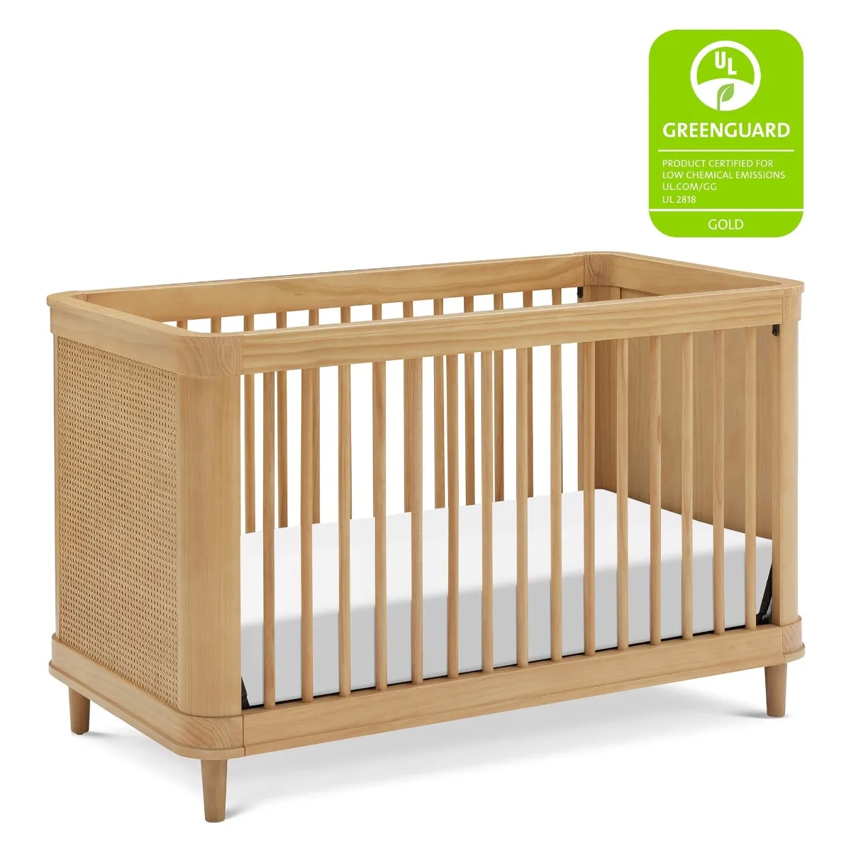 DaVinci Couchette Convertible 3-en-1 Marin - Miel et Rotin