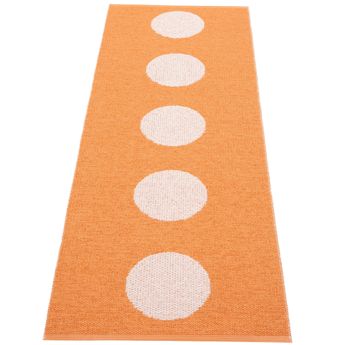 Pappelina Vera Pop teppe 70 × 200 cm, orange/pink