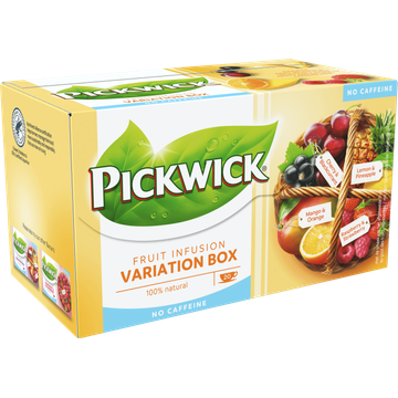 Pickwick Fruit Infusion Variatiebox thee - geel