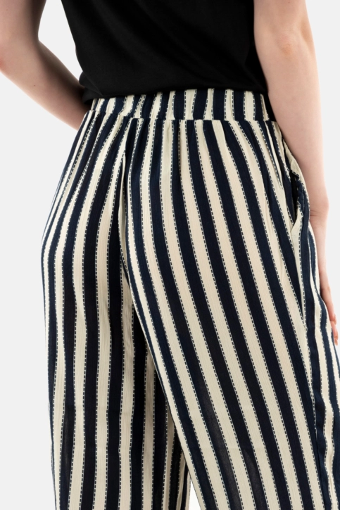 Pantalons ichi marrakech 202929 total eclipse stripe aop