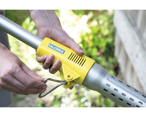 GLORIA Thermoflamm bio Electro - elektrische onkruidverdelger, onkruidbrander, vlamonkruidverdelger, grillaansteker, tegen onkruid met een warmtestraal