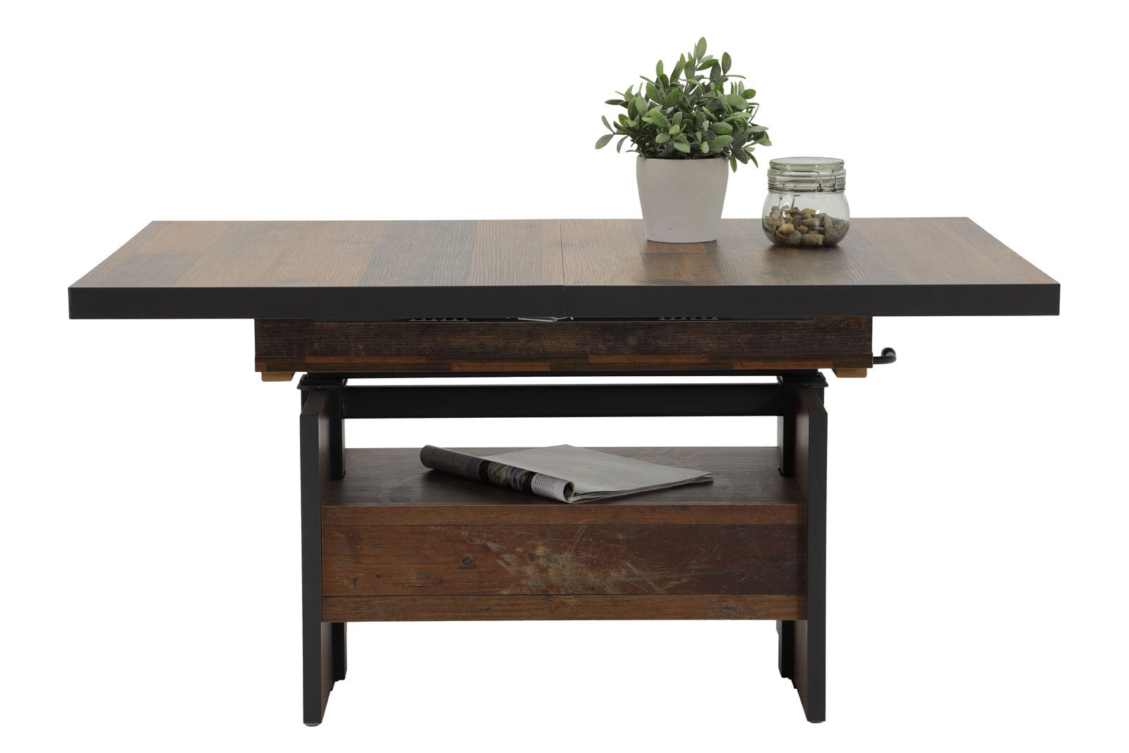 Couchtisch Noah, Oldwood Schubkasten