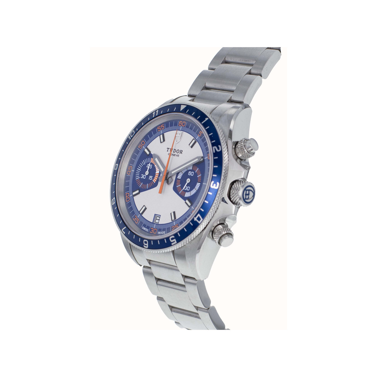 Montre d'occasion Tudor Héritage homme chronographe automatique acier