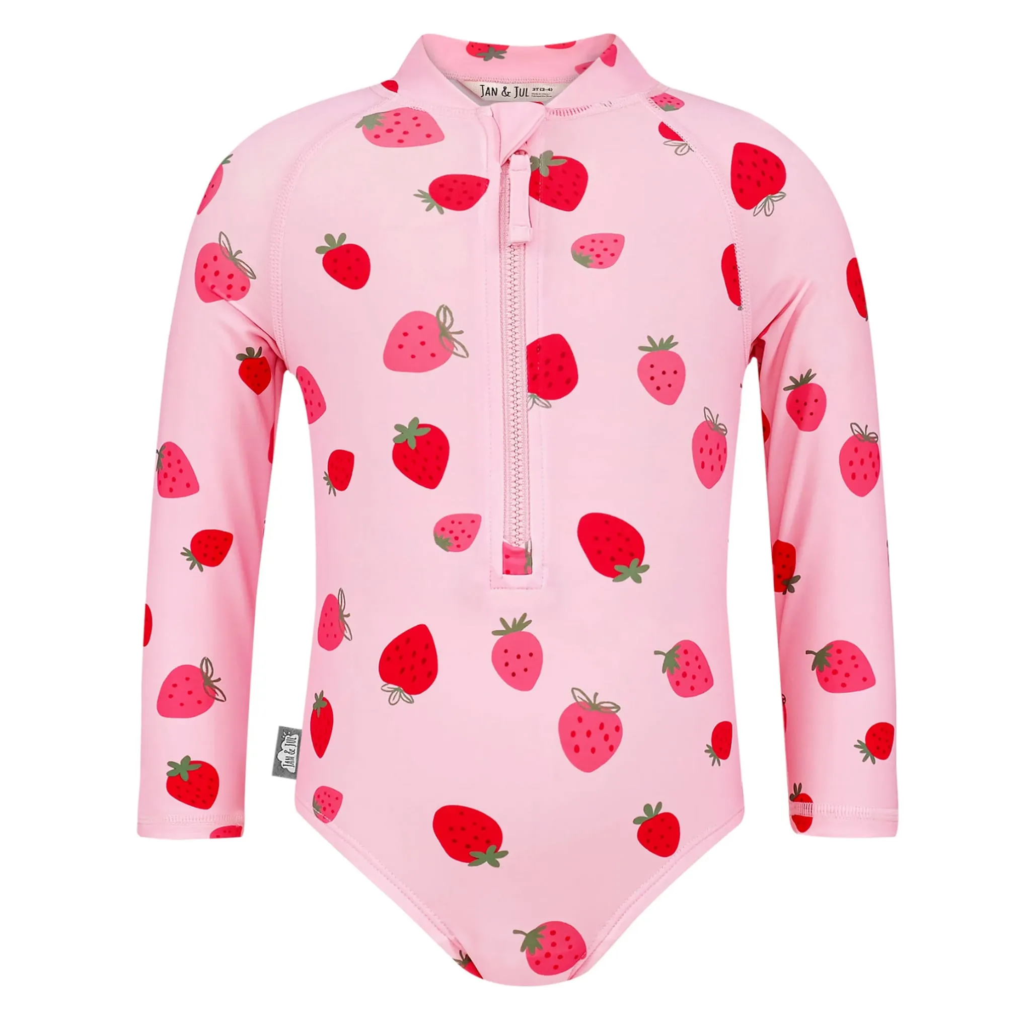 Jan & Jul Maillot UV Fraises 6-18mois