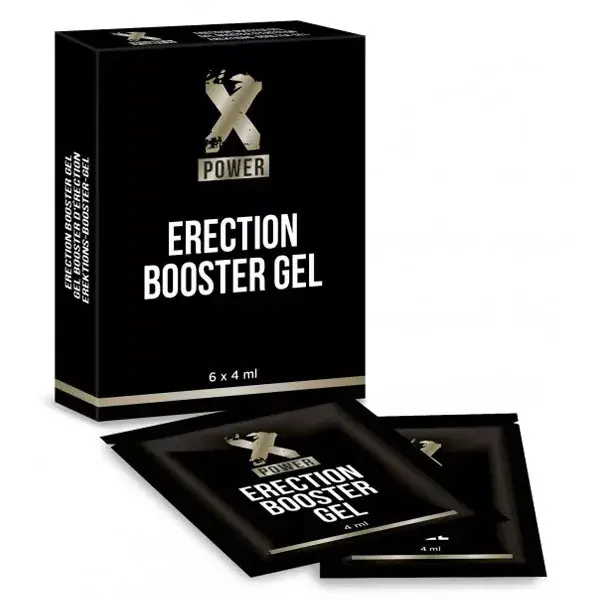 Xpower Gel Potencializador de Ereção - gel para ereção - 6 x 4 ml