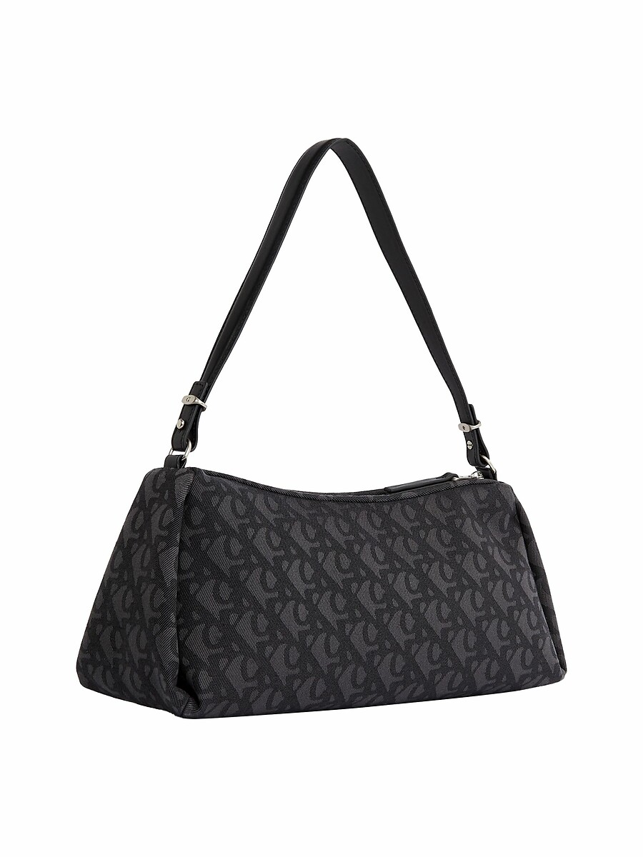 CALVIN KLEIN<br>Bolsa de ombro com alça e monograma