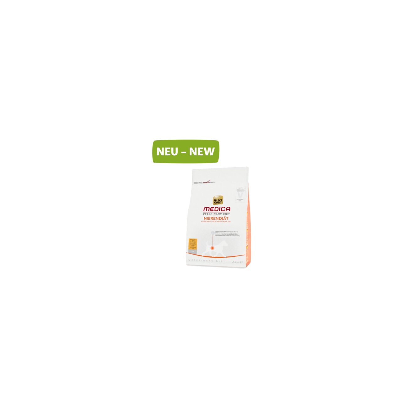 SELECT GOLD Medica Nierendiät Mini mit Huhn 2,5 kg