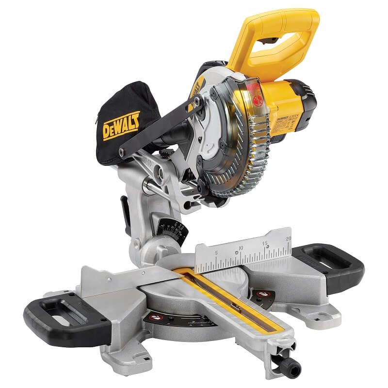 DeWALT DCS365N 18V Li-ion accu telescopische afkort- en verstekzaagmachine body - 184 mm