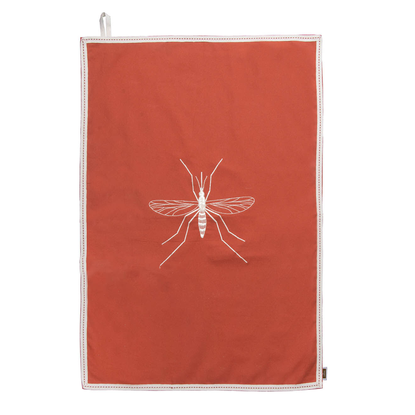 Febronie 2 Torchons en Coton Mosquito terracotta - 50x75 cm