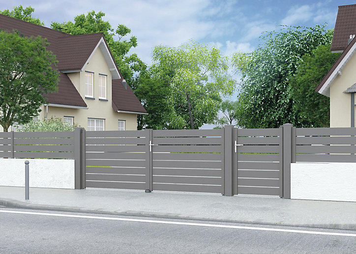 Portillon aluminium Rioz 100X155cm Jardimat