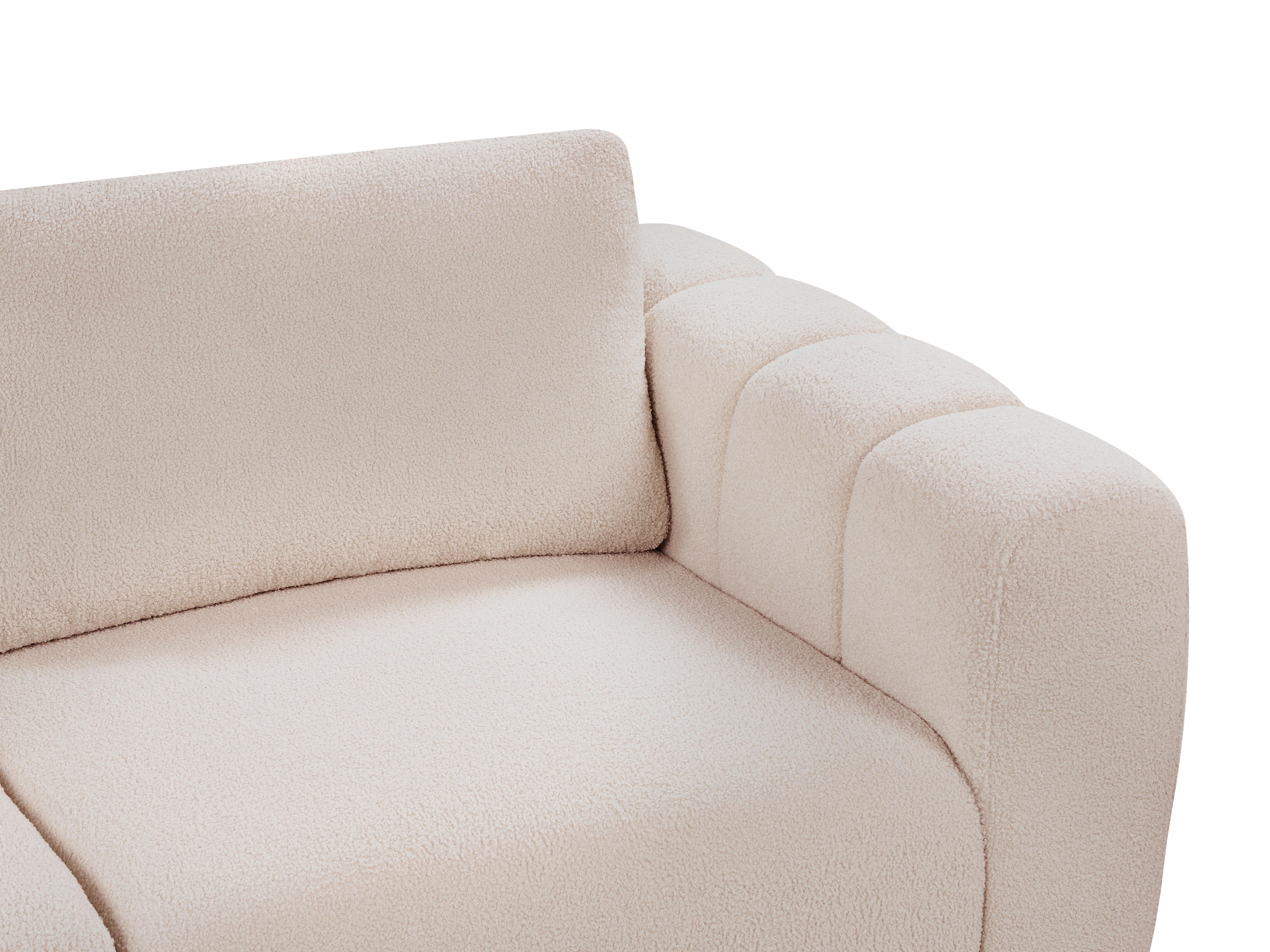 Modulaire bank 2-zits KIVVIK Bouclé Beige
