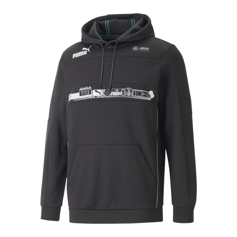 Puma Sweat Noir Homme Puma Mercedes Fd Mapf1 Sds Hdy
