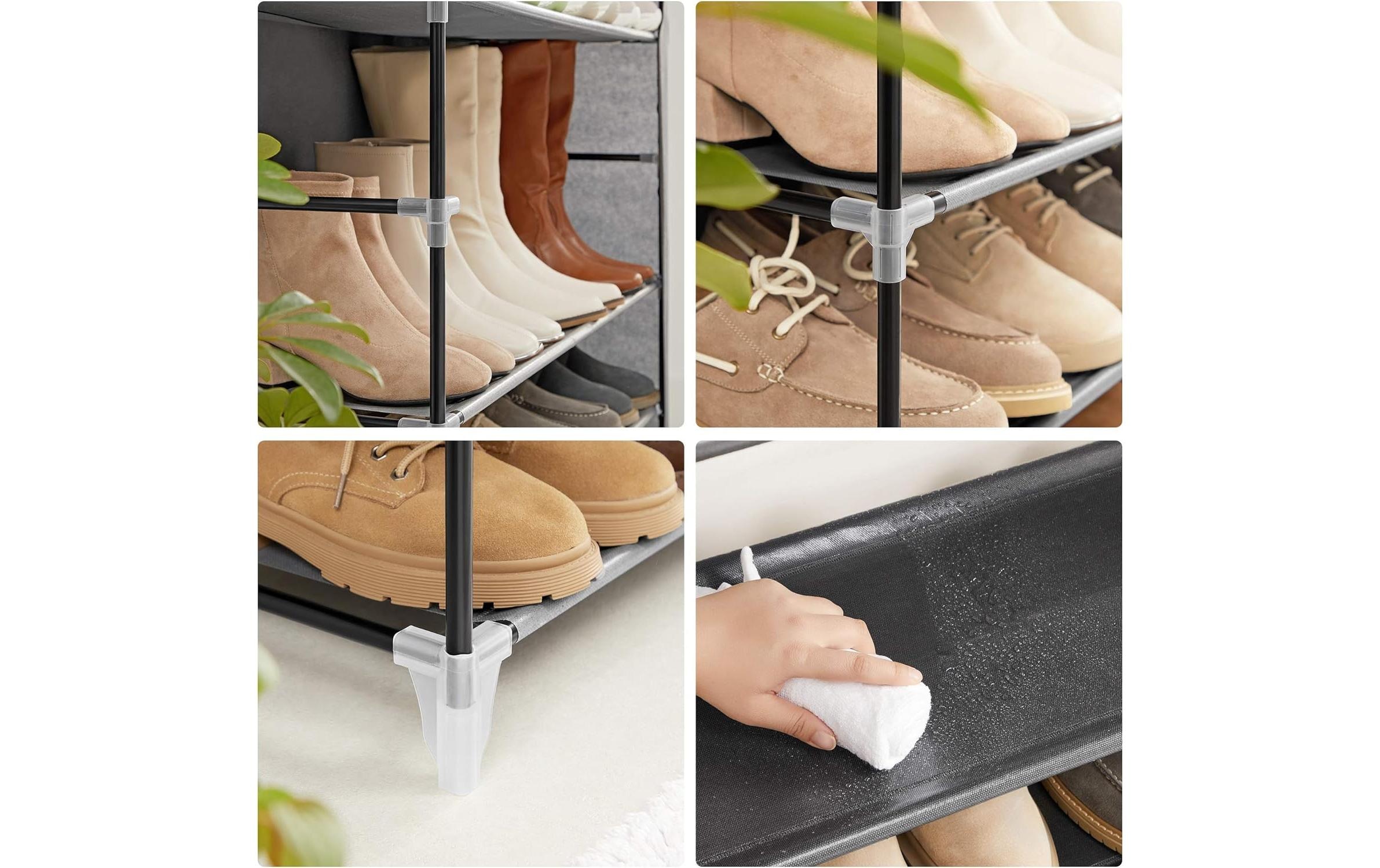 SONGMICS Schuhregal »mit Abdeckung«