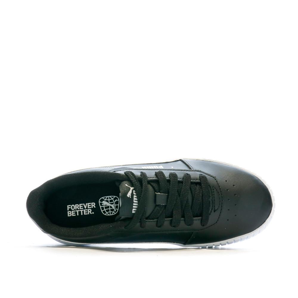 Puma Baskets Noires/Rose Fille Puma Carina 2.0