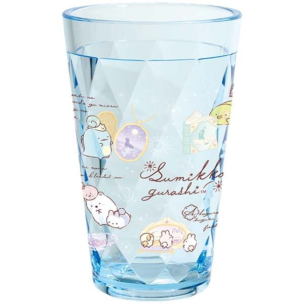 San-X - San-X Sumikko Gurashi doorzichtige plastic beker 340 ml (blauw)