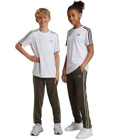 adidas Performance Tr?ningsbukser - U TR-ES 3S -  Grøn