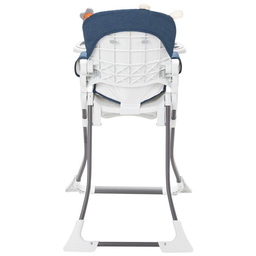 Chaise-haute fixe avec jouets intégrés - Teddy B 2.0 - Ecru