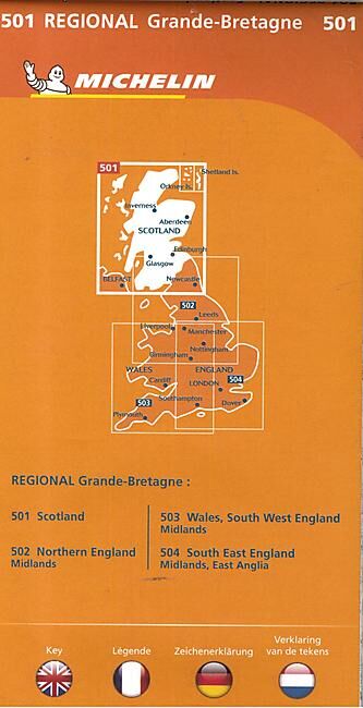 MICHELIN - 501 SCOTLAND 1 400 000