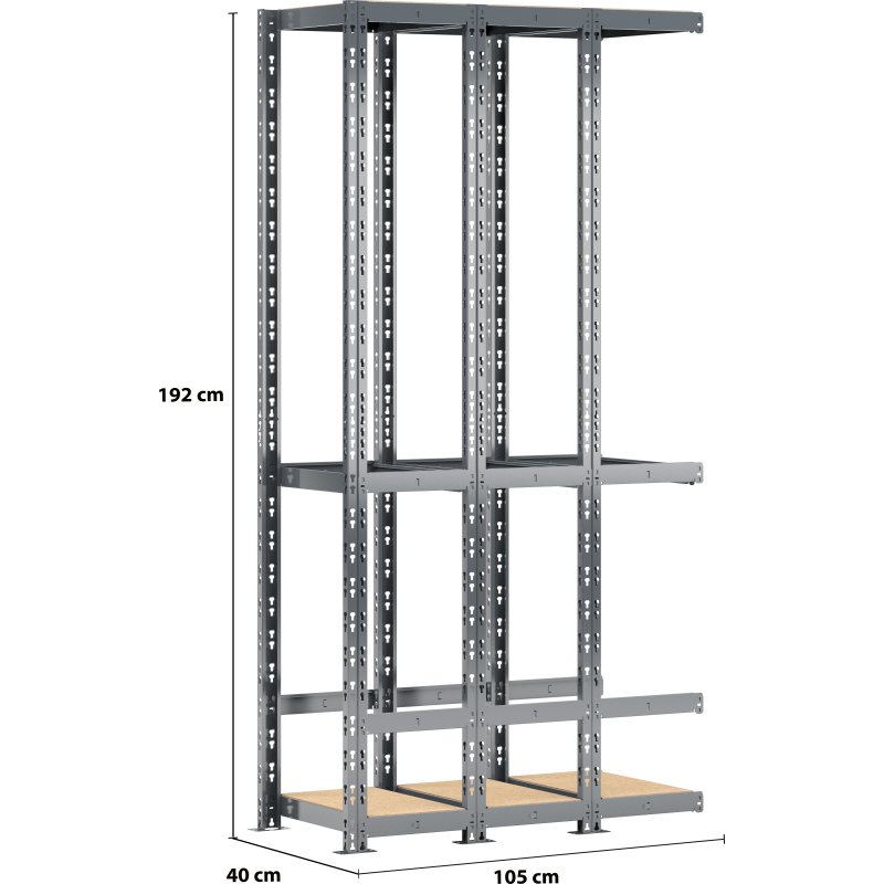 Rayonnage MODULO - Module Extension G