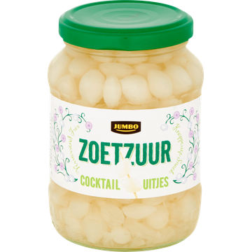 Jumbo Zoetzuur Cocktail Uitjes 320 g